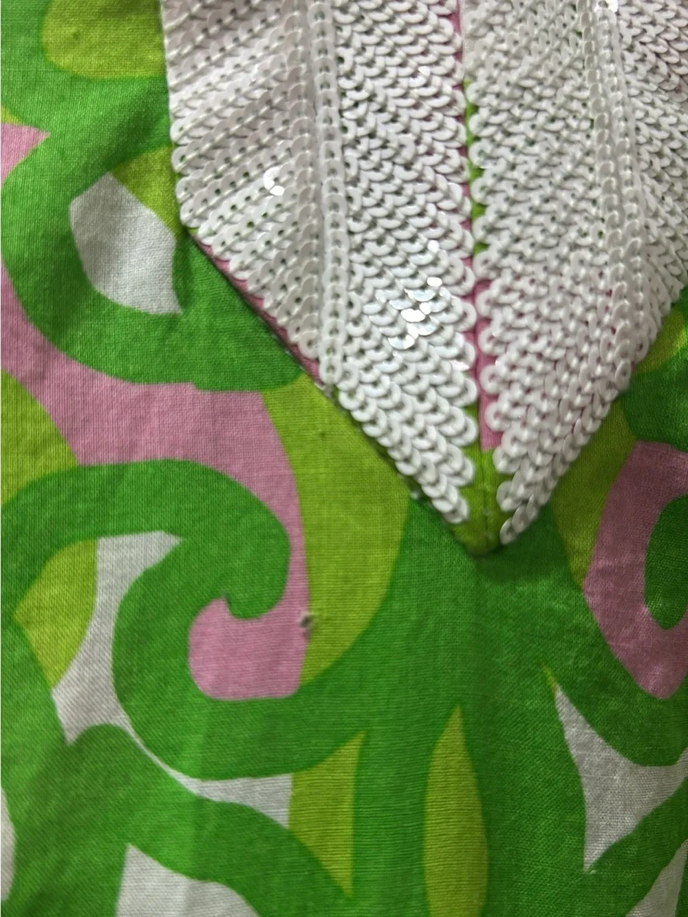 Rare HTF Vintage Lilly Pulitzer Colebrook Caftan XL - Picture 14 of 14
